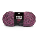 Mayflower Sock Yarn Universe Vega 06 Grigio chiaro/Rosa chiaro/Rosa/Grigio scuro