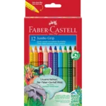 Faber-Castell Jumbo Grip acquerello triangolare 12 pz