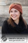 214-68 Winter Smiles Headband by DROPS Design