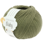 Lana Grossa Cool Wool Baby 287 Verde oliva scuro