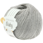 Lana Grossa Cool Wool Baby 206 Grigio chiaro mélange