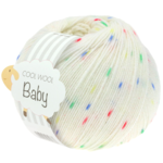 Lana Grossa Cool Wool Baby 351 Bianco/Blu/Verde/Giallo