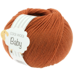 Lana Grossa Cool Wool Baby 337 Arancione bruno