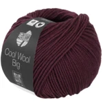 Lana Grossa Cool Wool Big 1044 Rosso nero