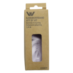 Velcro per cucire 1,25 m Bianco