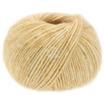 Lana Grossa Natural Alpaca Pelo 09 Giallo sabbia mélange