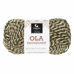 Gjestal Ola Raggegarn 718 Marrone/verde/bianco fresato