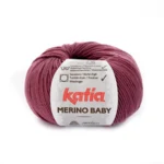 Katia Concept Merino Baby 078 Malva scuro