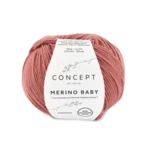 Katia Concept Merino Baby 087 Rosa salmone