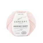 Katia Concept Merino Baby 007 Rosa molto chiara