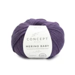 Katia Concept Merino Baby 159 Viola scuro