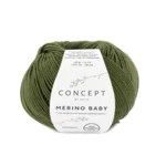 Katia Concept Merino Baby 026 Verde scuro
