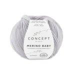 Katia Concept Merino Baby 055 Grigio chiaro perla