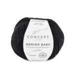 Katia Concept Merino Baby 002 Nero