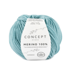 Katia Merino 100% 075 Blu acqua