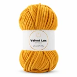LindeHobby Velvet Lux 46 Giallo senape
