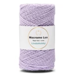 LindeHobby Macrame Lux, Rope Yarn, 2 mm 14 Viola chiaro