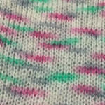Permin Bella Color 55 Bianco sporco/verde/rosa