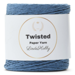 LindeHobby Twisted Paper Yarn 12 Blu jeans
