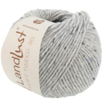 Lana Grossa Landlust Soft Tweed 90 17 Grigio chiaro melange