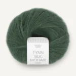 Sandnes Tynn Silk Mohair 8581 Verde Bosco Scuro