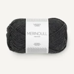 Sandnes Merinoull 1055 Grigio Scuro Melange