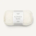 Sandnes Alpakka Silke 1002 Bianco