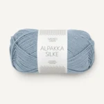 Sandnes Alpakka Silke 6041 Blu Polvere