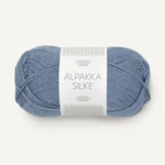 Sandnes Alpakka Silke 6052 Blu Jeans