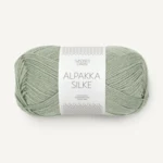 Sandnes Alpakka Silke 8521 Verde Chiaro Polvere