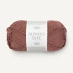 Sandnes Alpakka Silke 4043 Rosa Prugna