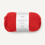 Sandnes Alpakka Ull 4018 Rosso Scarlatto