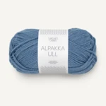 Sandnes Alpakka Ull 6052 Jeans Blu