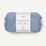 Sandnes Mandarin Naturell 6032 Ortensia Blu