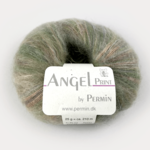 Permin Angel print 57 Verde/Beige