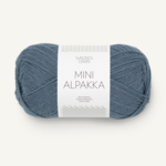 Sandnes Mini Alpakka 6052 Jeans blu