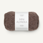 Sandnes Mini Alpakka 2652 Marrone medio melange