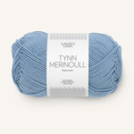 Sandnes Tynn Merinoull 6032 Ortensia Blu