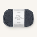 Sandnes Tynn Merinoull 6071 Blu Grigio