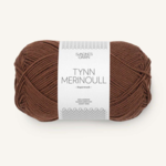 Sandnes Tynn Merinoull 3073 Cioccolato