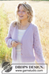 250-6 Afternoon in Provence Cardigan by DROPS Design