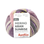 Katia Merino Aran Sunrise 304 Viola-Rosa-Giallo Verde