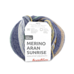 Katia Merino Aran Sunrise 307 Blu-Verde-Giallo Ocra