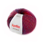 Katia Azteca 47 Marrone scuro-fucsia scuro-blu