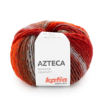 Katia Azteca 97 Rosso-arancione-khaki
