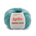 Katia Merino Aran 086 Blu acqua