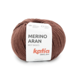 Katia Merino Aran 110 Rosso bruno
