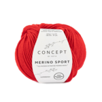 Katia Concept Merino Sport 004 Rosso