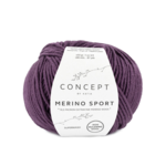 Katia Concept Merino Sport 023 Viola scuro