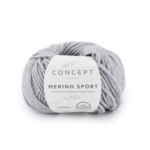 Katia Concept Merino Sport 404 Grigio chiaro